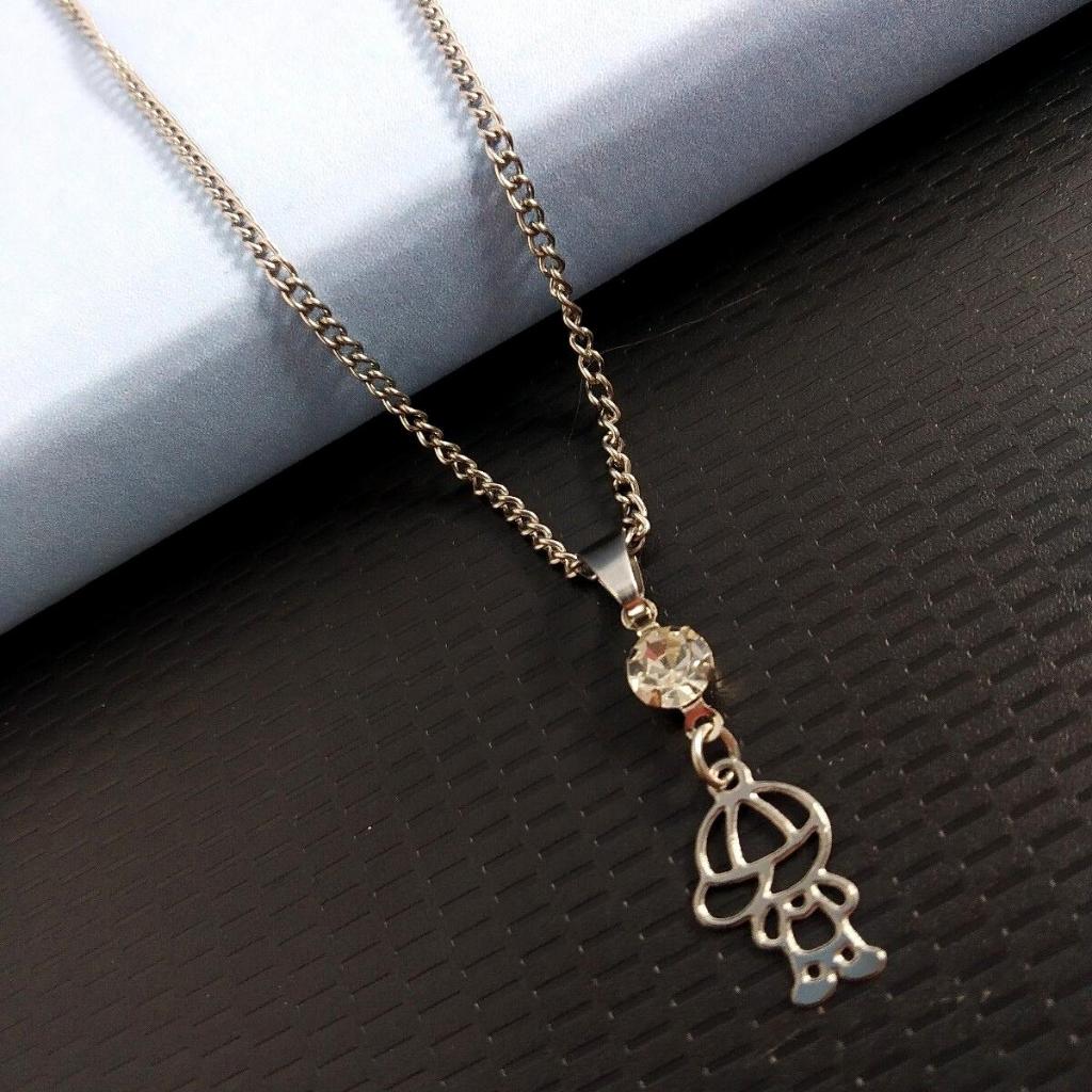 Colar Pingente Filha Menina Em Aço Inox Não Escurece Pode Molhar