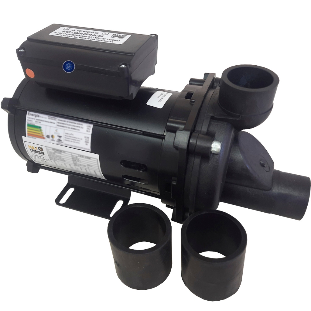 Motobomba Banheira Hidromassagem 1 Cv D'agua Maxtorque Para Spa Ofuro Hidro 127v 220v