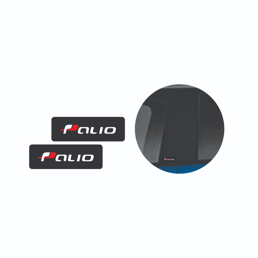 Par Aplique Fiat Palio Resinado Coluna Paralama Etc