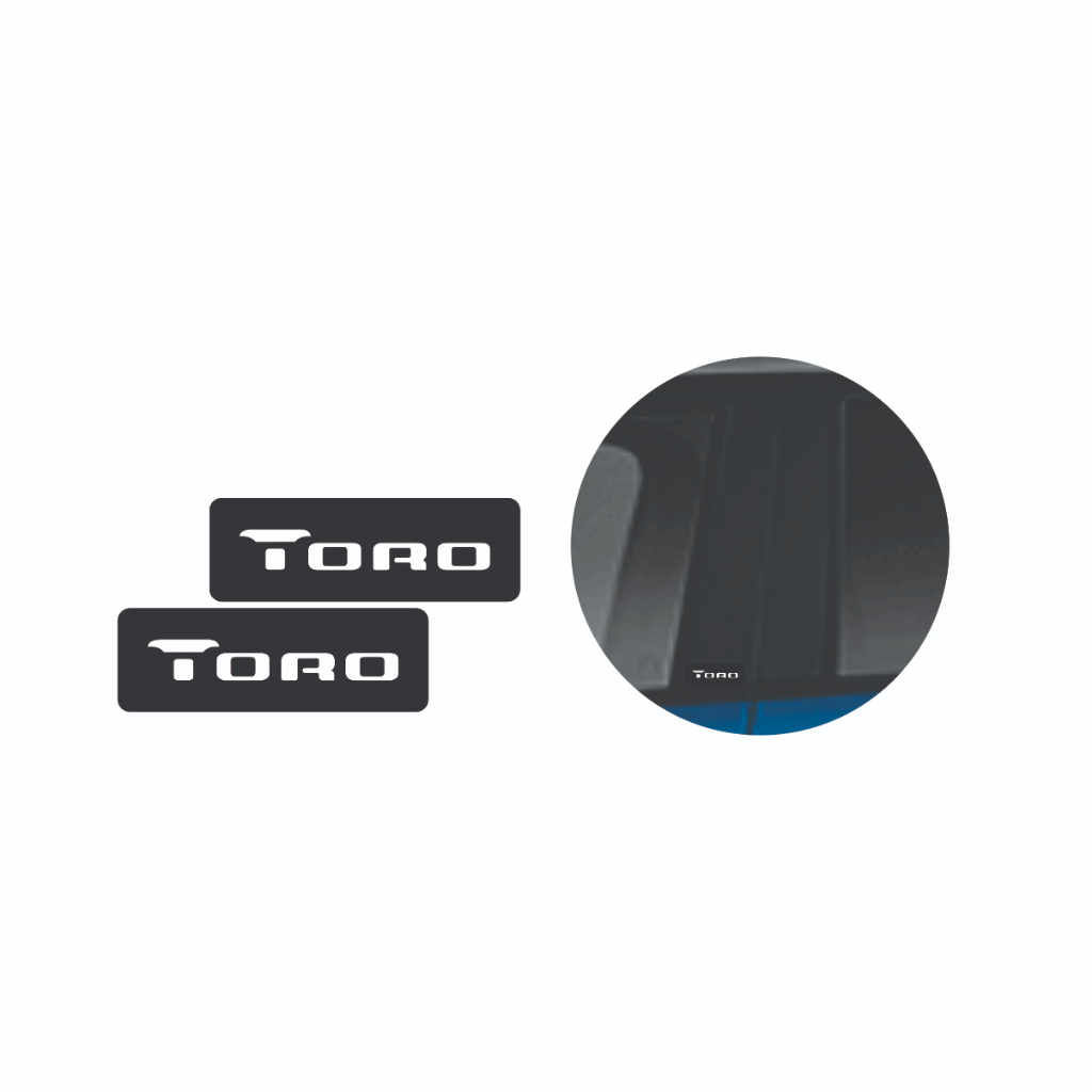 Par Aplique Fiat Toro Resinado Coluna Paralama Etc