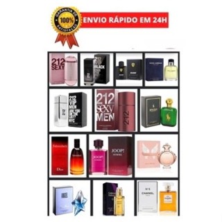 PERFUME MEGA CHEIROSOS MASCULINO OU FEMININO - ENVIO IMEDIATO