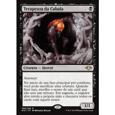 Carta Magic - Pach Terapeuta da Cabala Foil - MTG