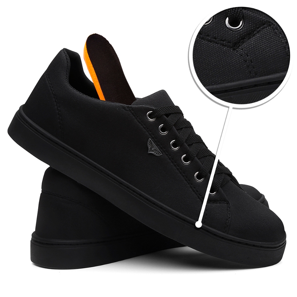 tenis masculino Sola Reta Lançamento Skatista Confortável