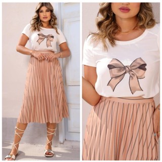Conjunto saia moda evangélica