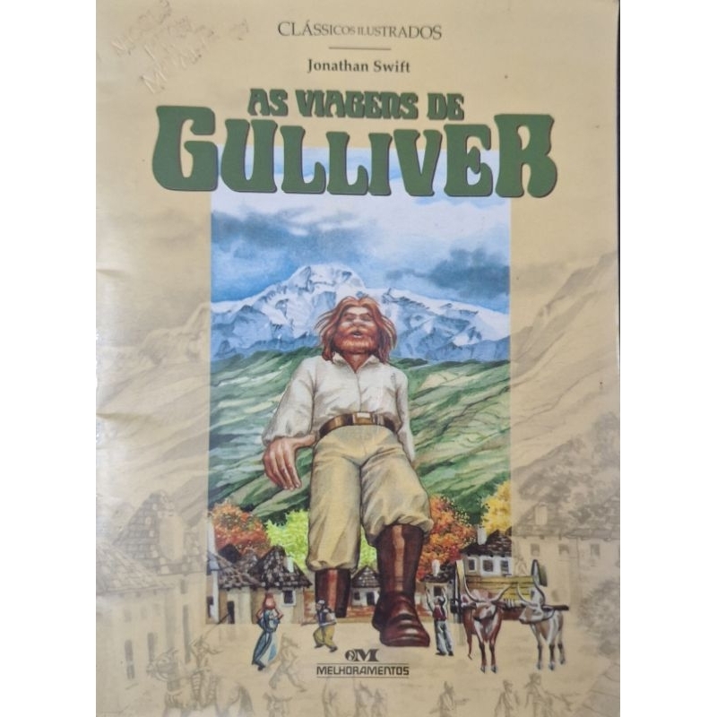 (Veja o vídeo) - Livros USADOS: As Viagens de Gulliver - Jonathan Swift [Clássicos Ilustrados]