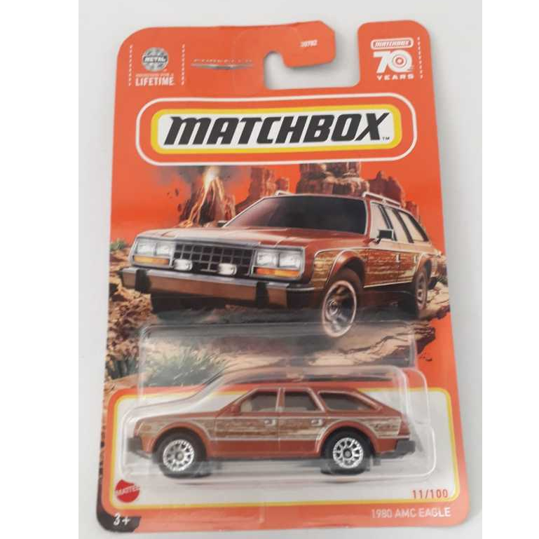 1980 AMC Eagle - Chrysler - 2023 - Matchbox - Mattel - 70 Anos - Lote J - Miniatura
