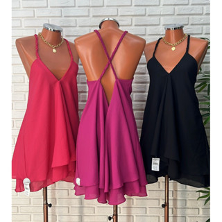 Vestido Fabíola Alfaiataria Alça