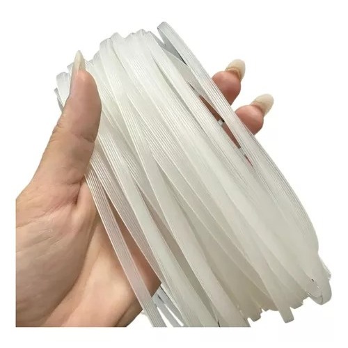 1 Rolo com 10 Metros de Barbatana 5mm Ou 7mm