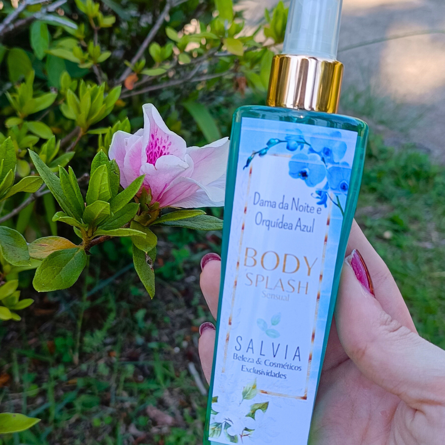 Body Splash DAMA DA NOITE E ORQUÍDEA AZUL 100ml - Sálvia Beleza e Cosméticos