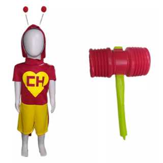 Fantasia Infantil Chapolin Colorado Com Marreta!!