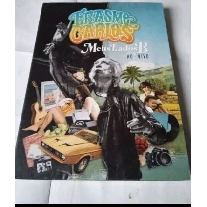 dvd + CD Erasmo Carlos meus lados b perfeito estado mídia e capa
