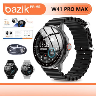 Relógio inteligente design de tela redonda bluetooth call watch com NFC & assistente de voz