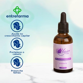 Sérum Hair Mais Loção Para Crescimento E Preenchimento De Falhas Barba E Cabelo 100ml