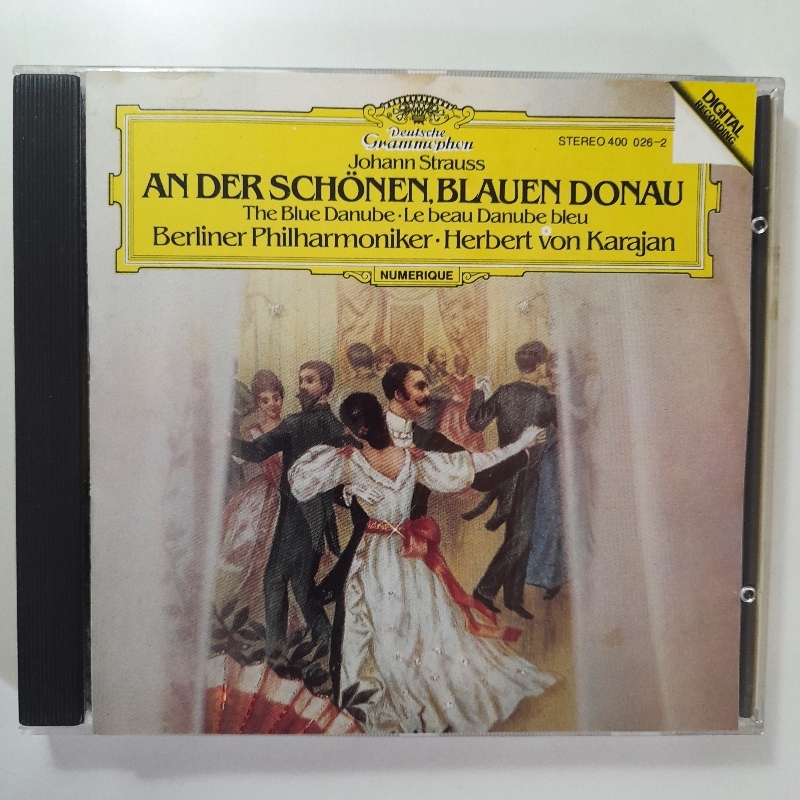 Cd Strauss, An Der Schonen, Blauen Donau. Karajan, Danúbio Azul etc. Mídia intacta.