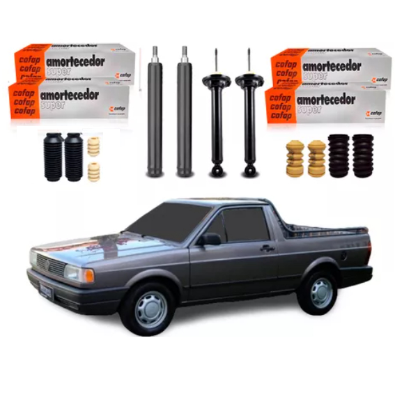 Kit Amortecedor Dianteiro Traseiro Saveiro Quadrada 1996 em Oferta na Shopee