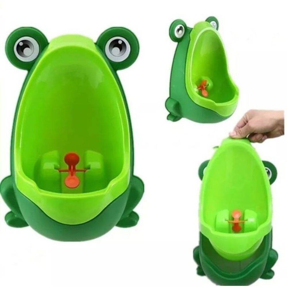 Penico de Sapinho Mictório Infantil Sapo Menino--3764 em Oferta na Shopee