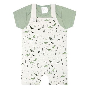 Conjunto Jardineira Menino E Menina Roupas de Bebê Conjunto Bebê