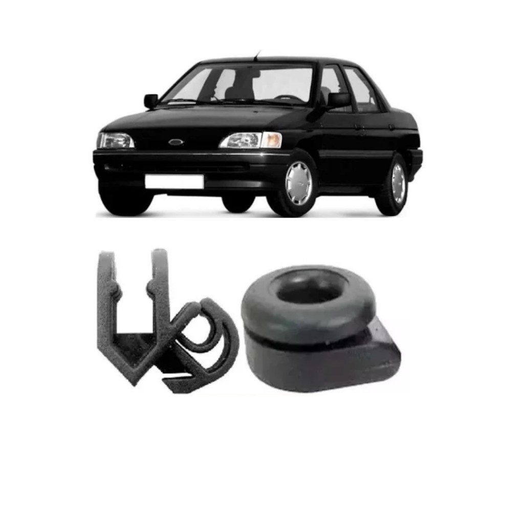 Kit Bucha Presilha Haste Vareta Capô Escort  Verona Fiesta Apollo