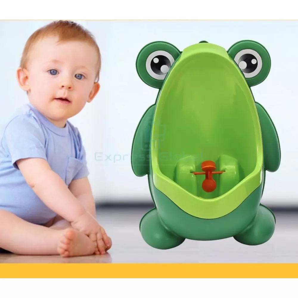 Penico de Sapinho Mictório Infantil Sapo Menino--3764