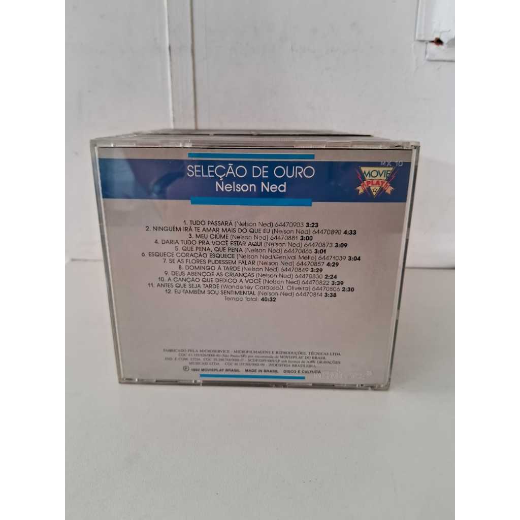 CD Nelson Ned - Coleção Memória Da Música Brasileira Seleção De Ouro