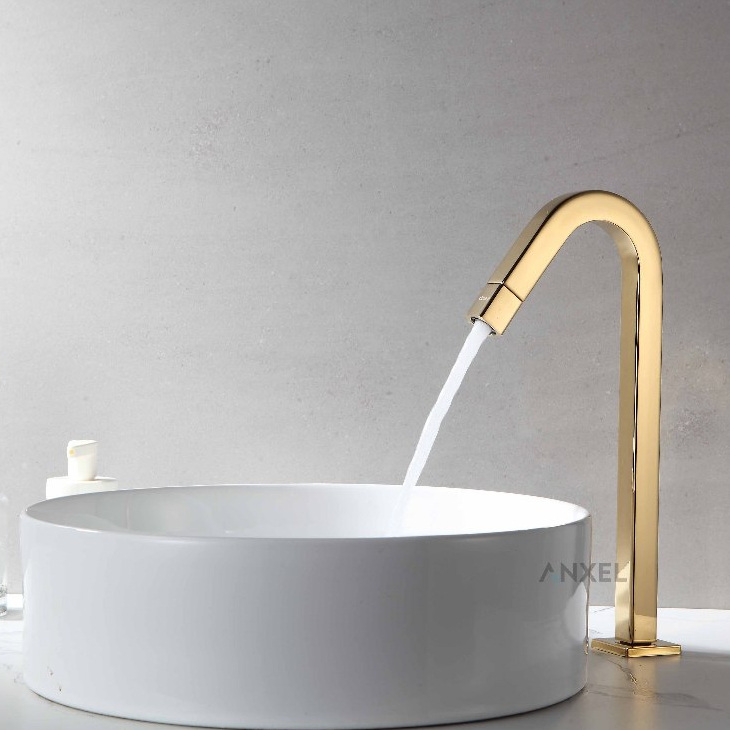 Torneira Banheiro Lavatório Gold Curva Alta Água Fria 1/4 Volta Quadrada Dourada Preta Cromada em Oferta na Shopee