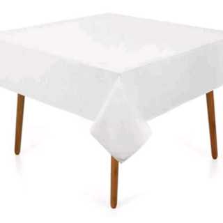 Toalha de Mesa Avulsa 1,00m x 1,00m Para Festa Eventos Forro de Mesa- Acabamento em Overloque