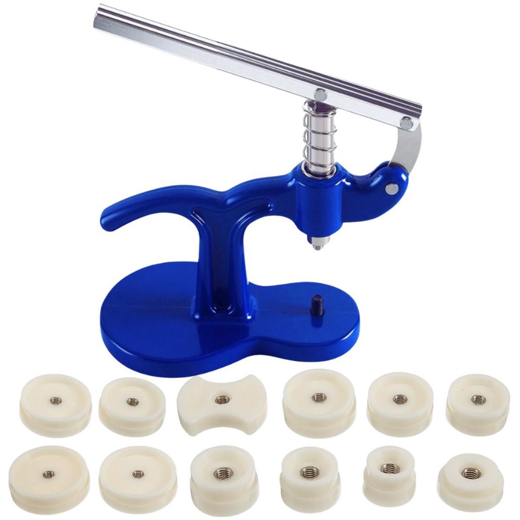 Prensa Relojoeiro Profissional para Fechamento de Fundo e Vidro de Relógios