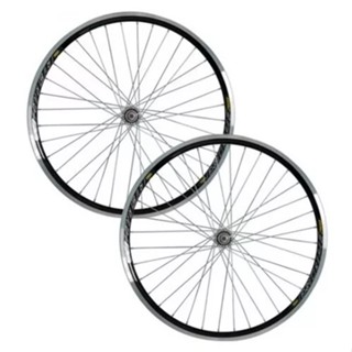 Par Roda Aero 26X 1.1/2 Monark Raio Grosso Cubos Com Rolamento De Alumínio em Oferta na Shopee