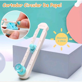 Cortador Circulo Guilhotina Refiladora Circular  2 a 20 cm 360º