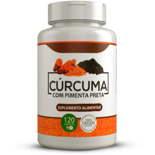 Cúrcuma Com Pimenta Preta (Pepirina) 500mg 120 Cápsulas
