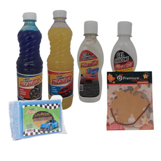 Kit completo para seu carro c/ 6 itens fuzetto - SEU CARRO LIMPO E CHEIROSO