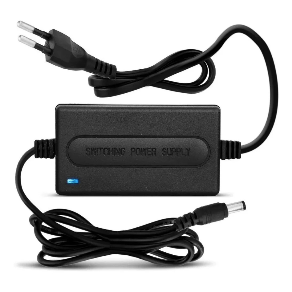 Fonte De Alimentação 24v 1a Bivolt 100-240 Com Plug P4 em Oferta na Shopee
