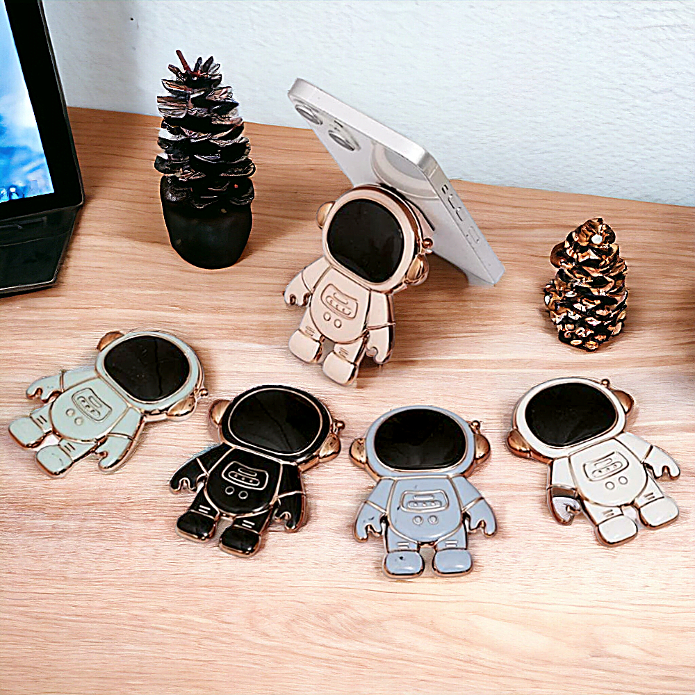 Suporte De Celular Astronauta Auto Colante