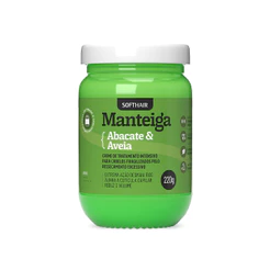 Manteiga Capilar Vegana de Abacate e Aveia 220ml