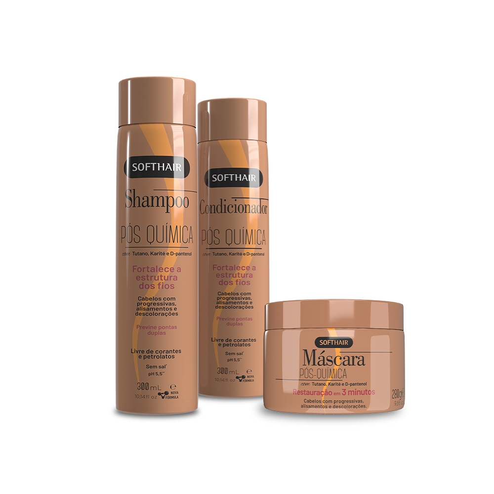 Kit Promocional Pós Química Soft Hair