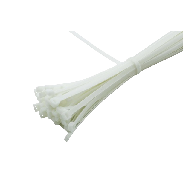 ABRACADEIRA NYLON 4,8X200 MM BRANCA PCTE COM 100 PCS em Oferta na Shopee