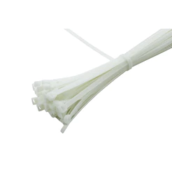 ABRACADEIRA NYLON 4,8X200 MM BRANCA PCTE COM 100 PCS
