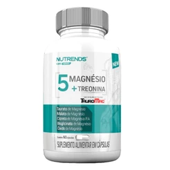 5 Magnésio + Treonina 60 Cápsulas - Nutrends