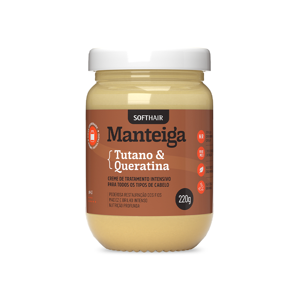Manteiga de Tutano e Queratina 220ml em Oferta na Shopee