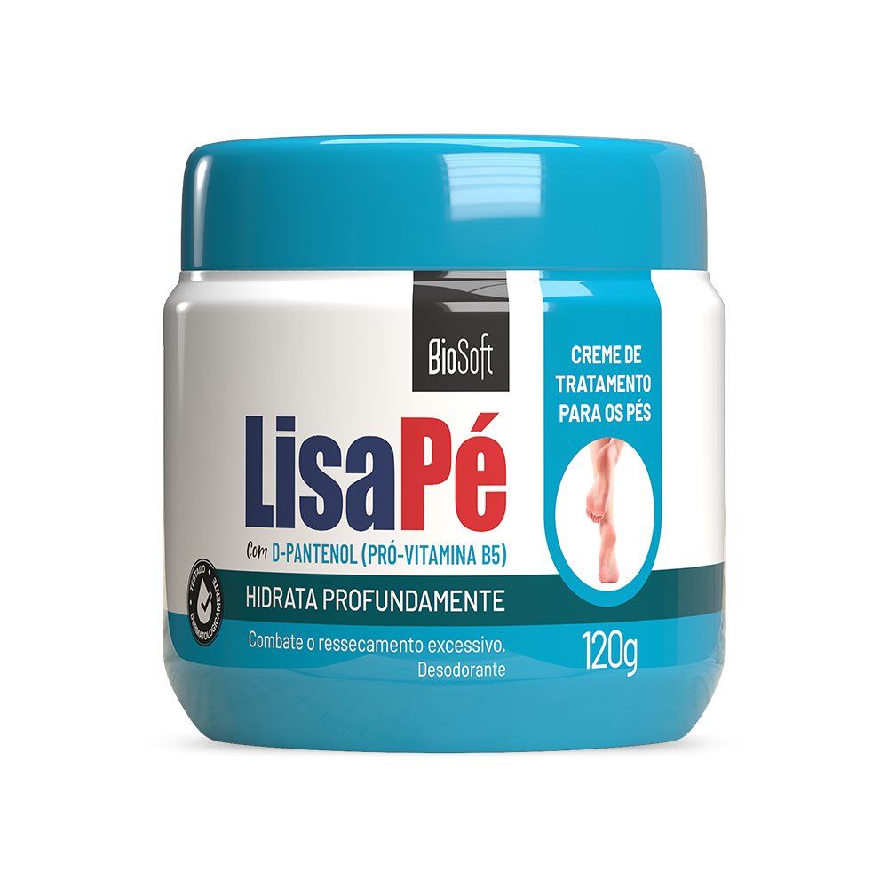 Lisa Pé D-Pantenol Bio Soft 120g em Oferta na Shopee