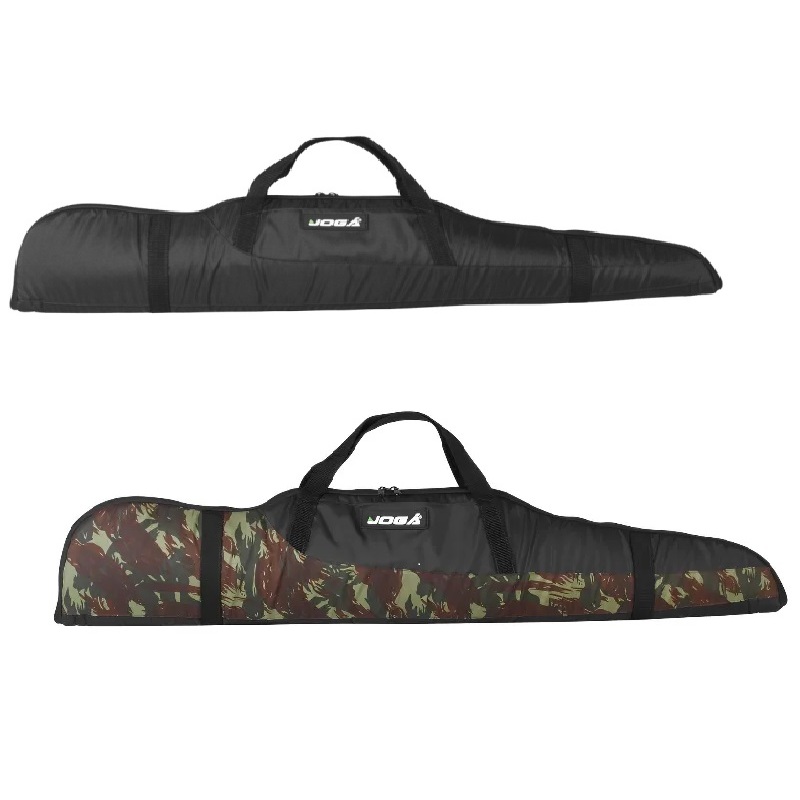 Capa Protetora Jogá Para Carabina 1,30 Mts Rifle Bolso Interno Chumbo Forrada Proteção Almofadada Transportar