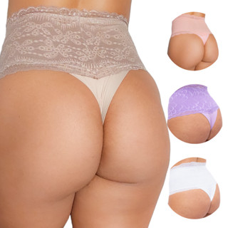 Kit 3 cinta fio modeladora cinta fio duplo micro fibra com renda - Lafar