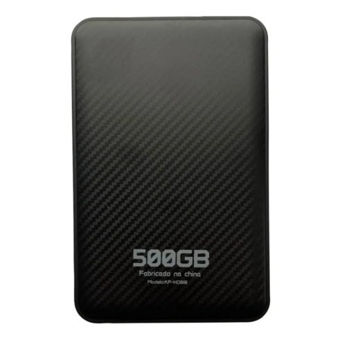 Hd Knup Externo P/ Armazenamento 500gb Slim C/ Cabo Usb 3.0