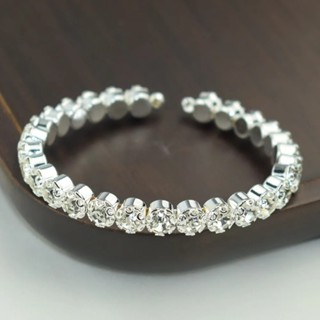pulseira bracelete festa strass prata casamento debutante madrinha pul-24