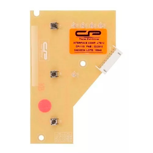 Placa Interface Cp1118 Para Electrolux Lte12 64800634