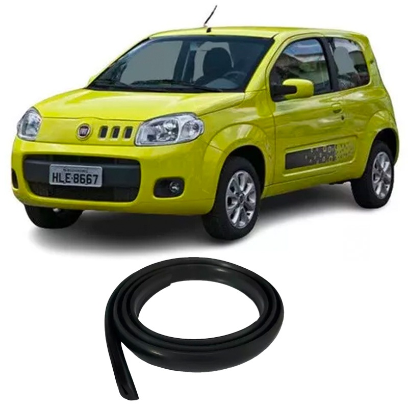 Borracha Friso Acabamento Churrasqueira Fiat Novo Uno Drive Way Vivace