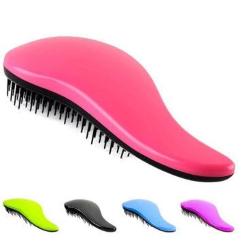 Escova Mágica Neon - Desembarace seus cabelos com estilo!