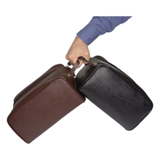 Necessaire Grande Bolsa de Mão feminina masculina unissex em Oferta na Shopee