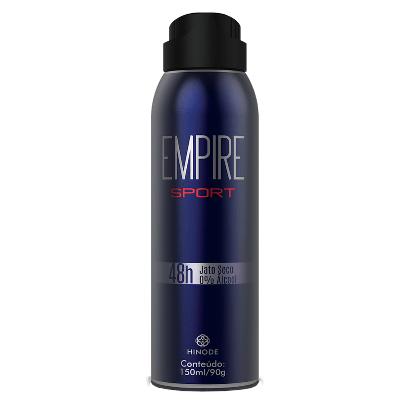 Desodorante Aerossol Antitranspirante Empire Sport 150ml