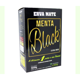 Erva Mate Tereré Uhde Menta Black 500g Natural Sem Açúcar